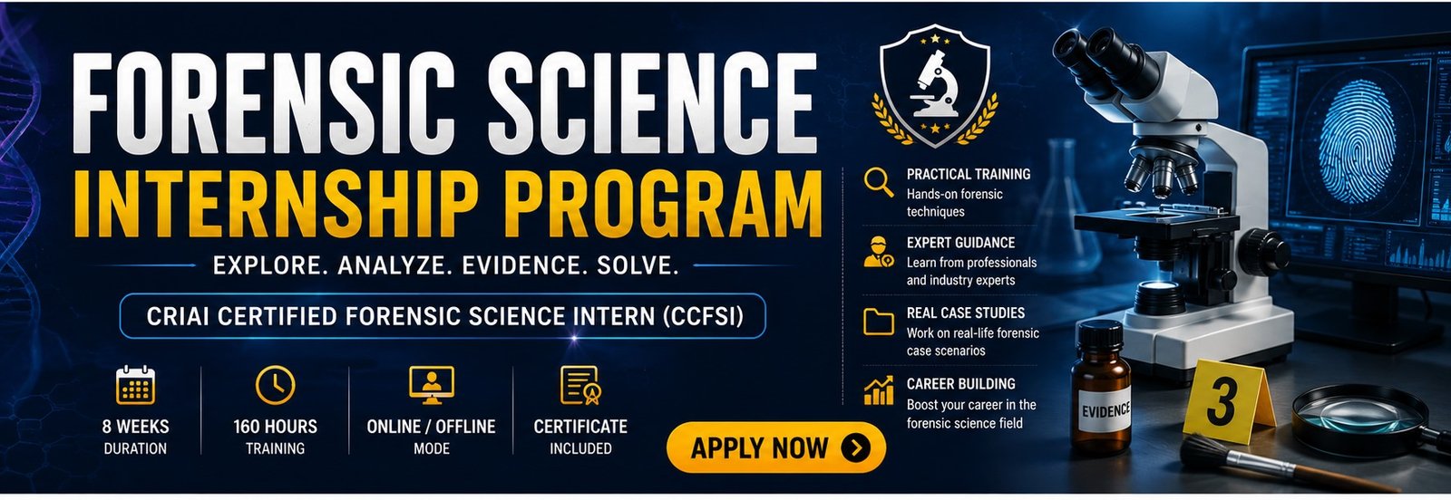 Forensic Science Internship Program