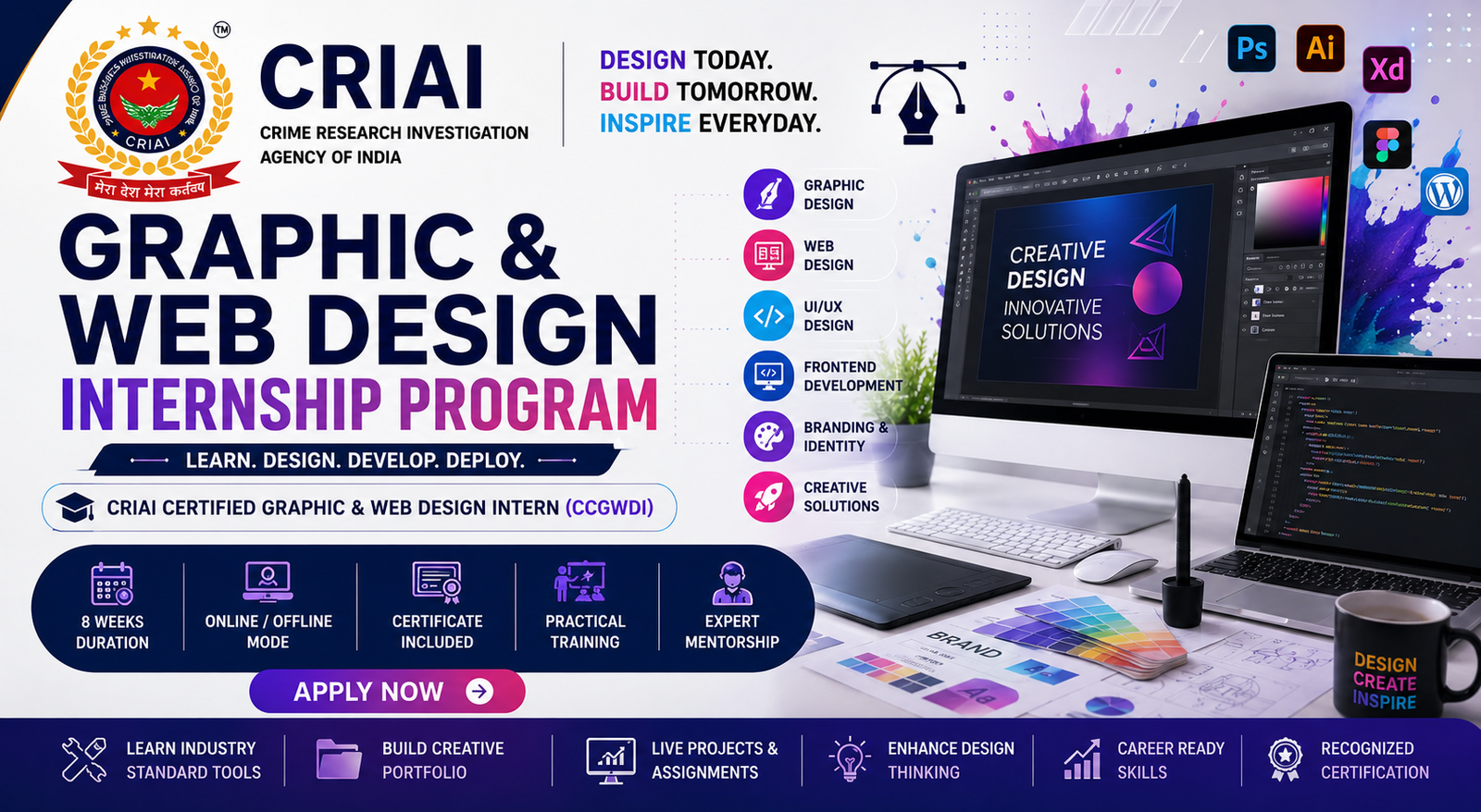Graphic & Web Design Internship Program