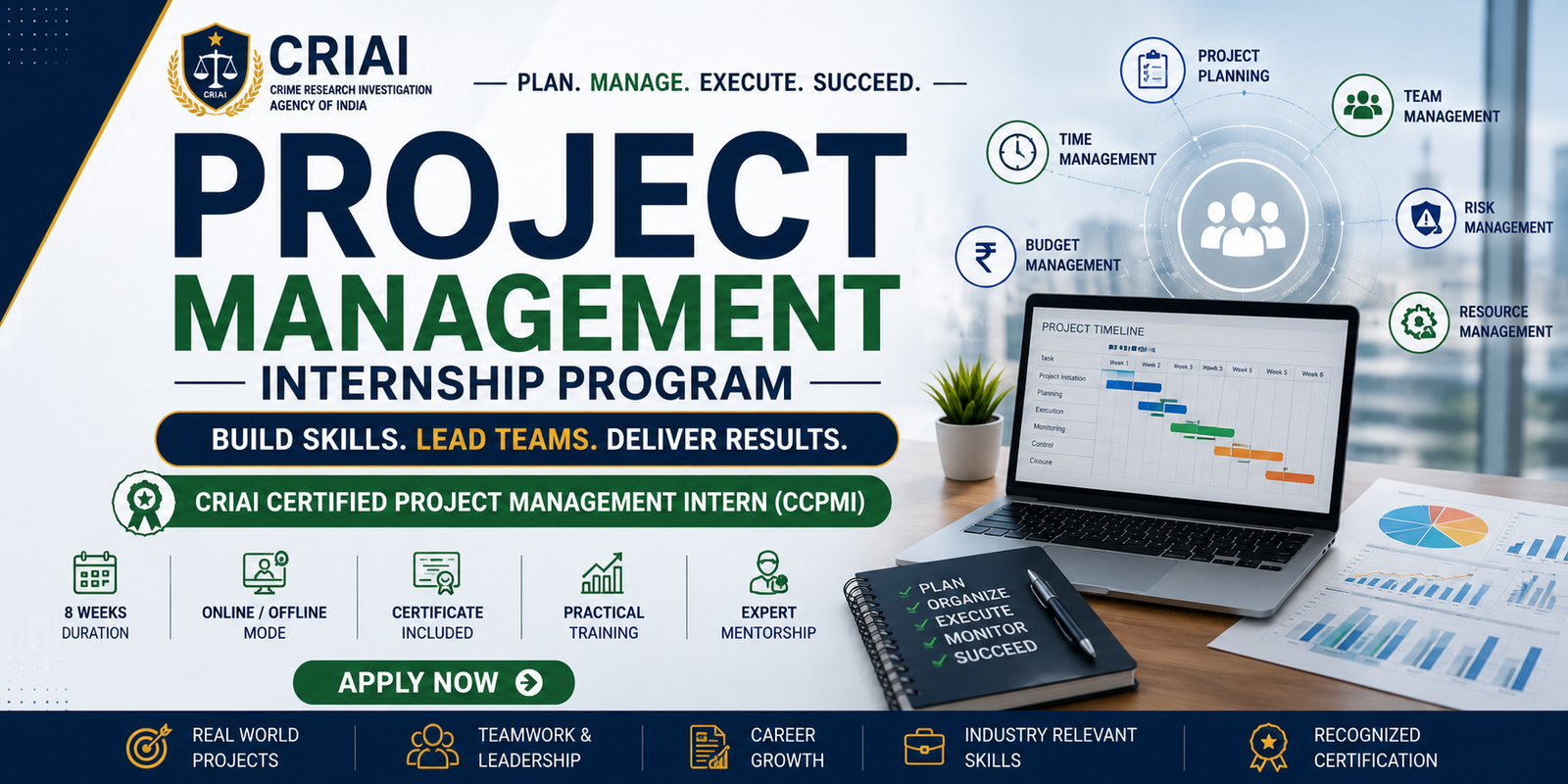 Project Management Internship Program